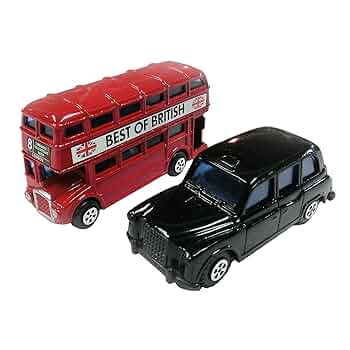 ロンドン観光セット ミニカー Amazon | ロンドンバス＆ブラックキャブ型ミニカーセット